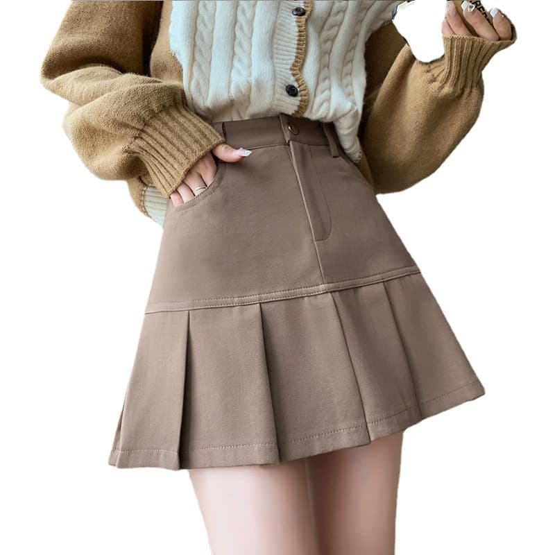 ミニスカート クラシカルプリーツミニスカート