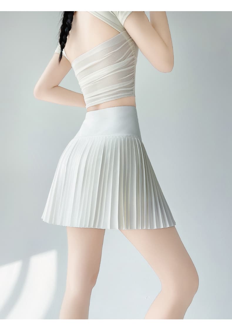 ミニスカート 上品フレアミニスカート