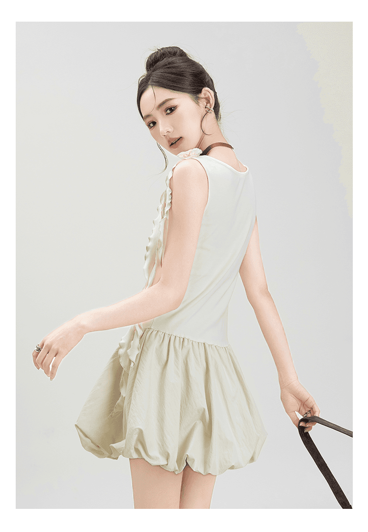 ミニスカート 優美ふんわりバルーンスカート